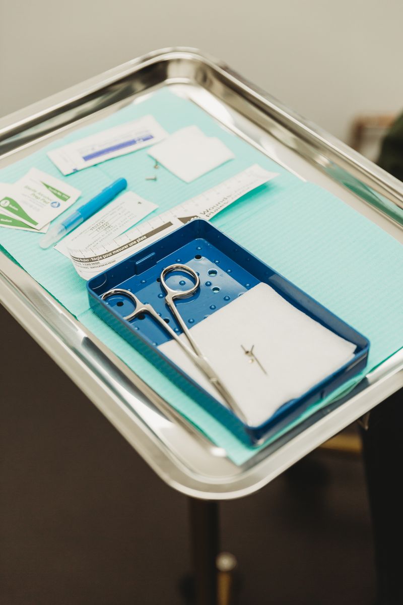 Fresh sterile setup for every client